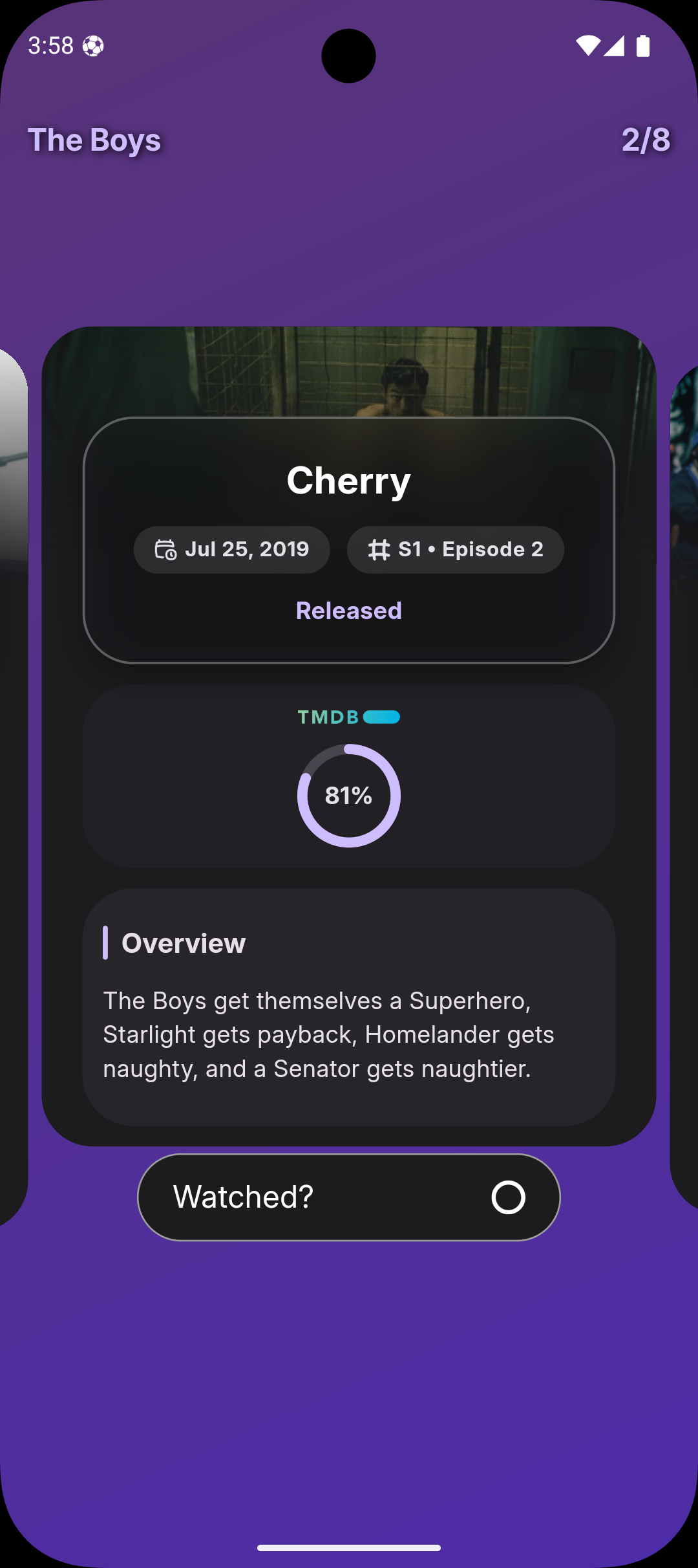 Granular Episode Details